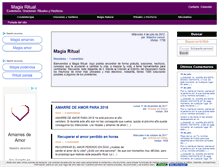 Tablet Screenshot of magiaritual.com